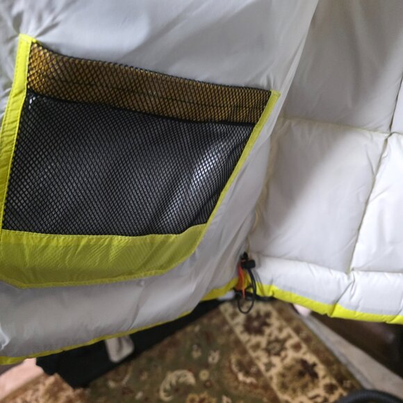 parajumpers puffer vest yellow/neon Like new large - Picture 3 of 7